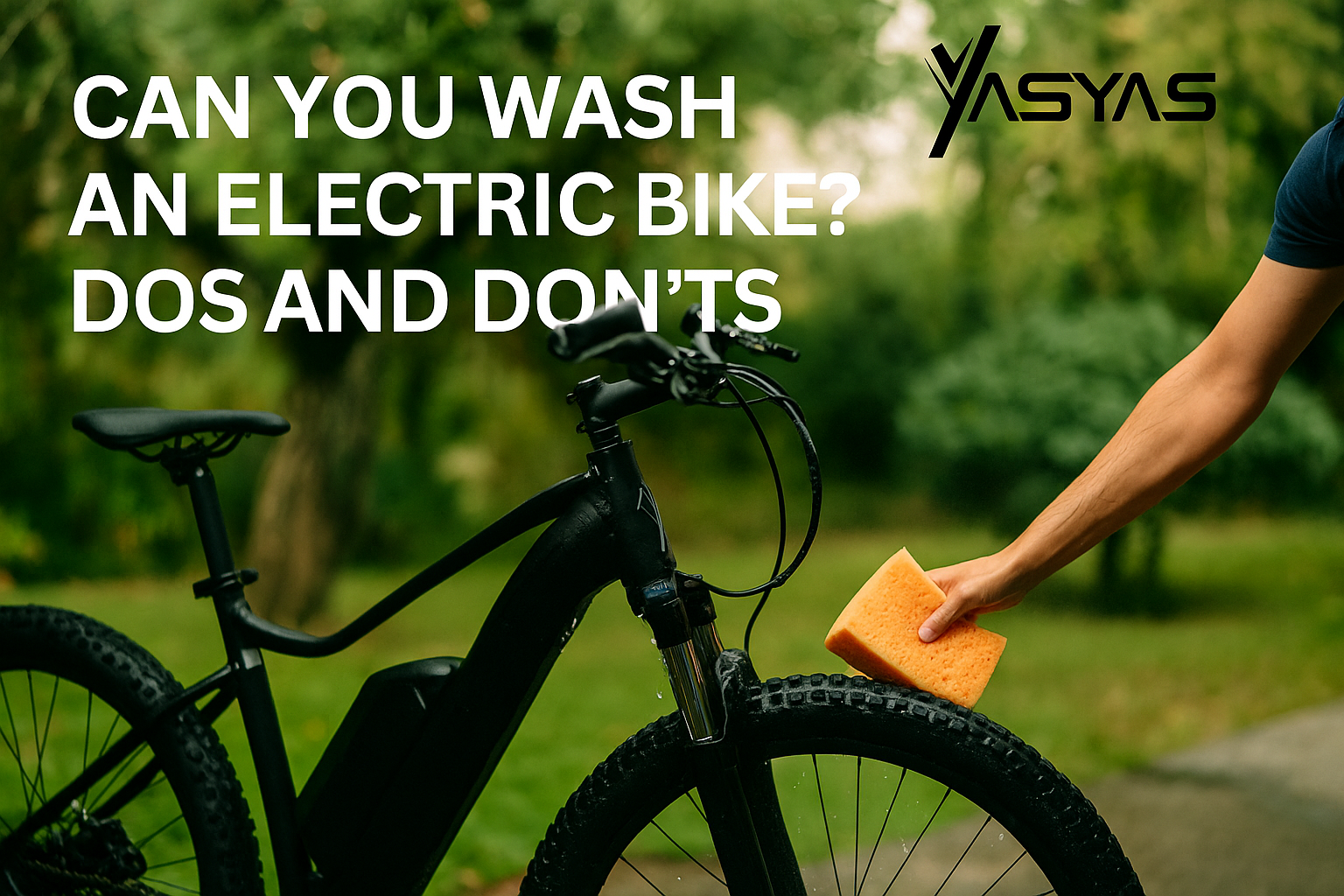 Can You Wash an Electric Bike? Dos and Don’ts