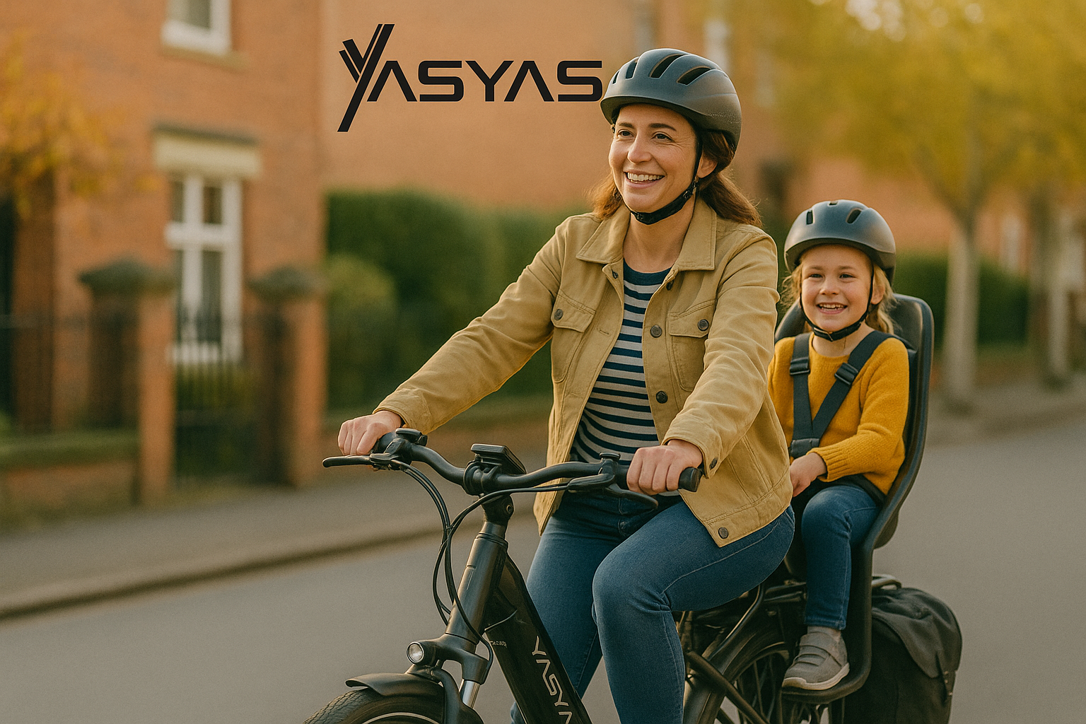 Can you use an electric bike to drop kids at school?