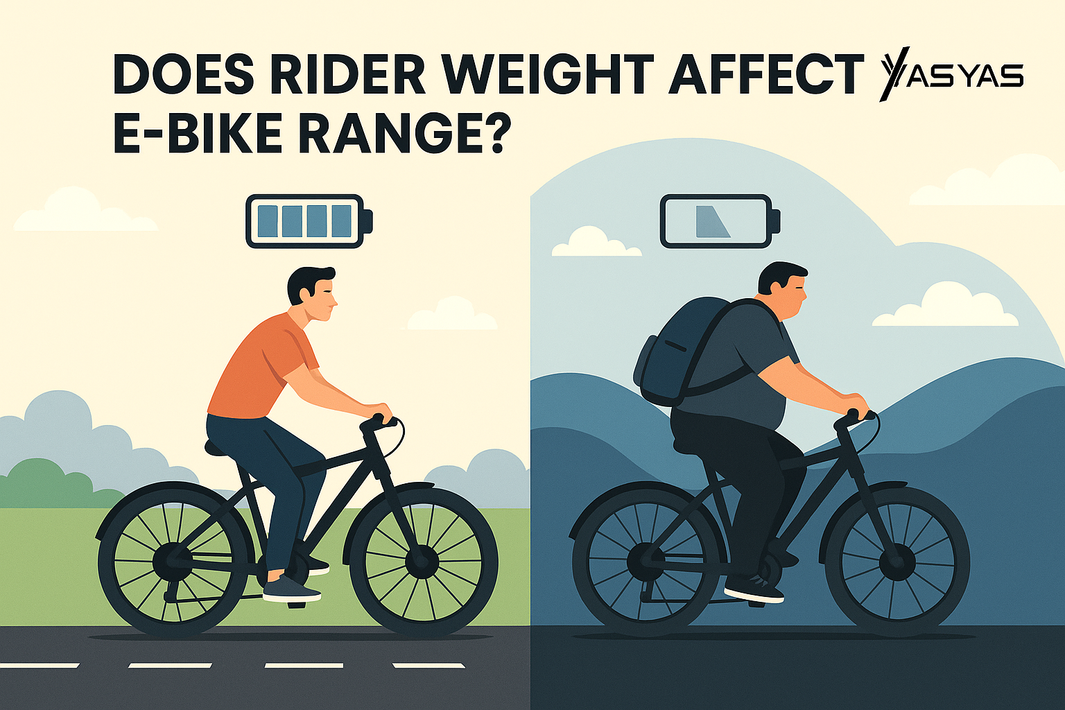 Does Rider Weight Affect E-Bike Range?