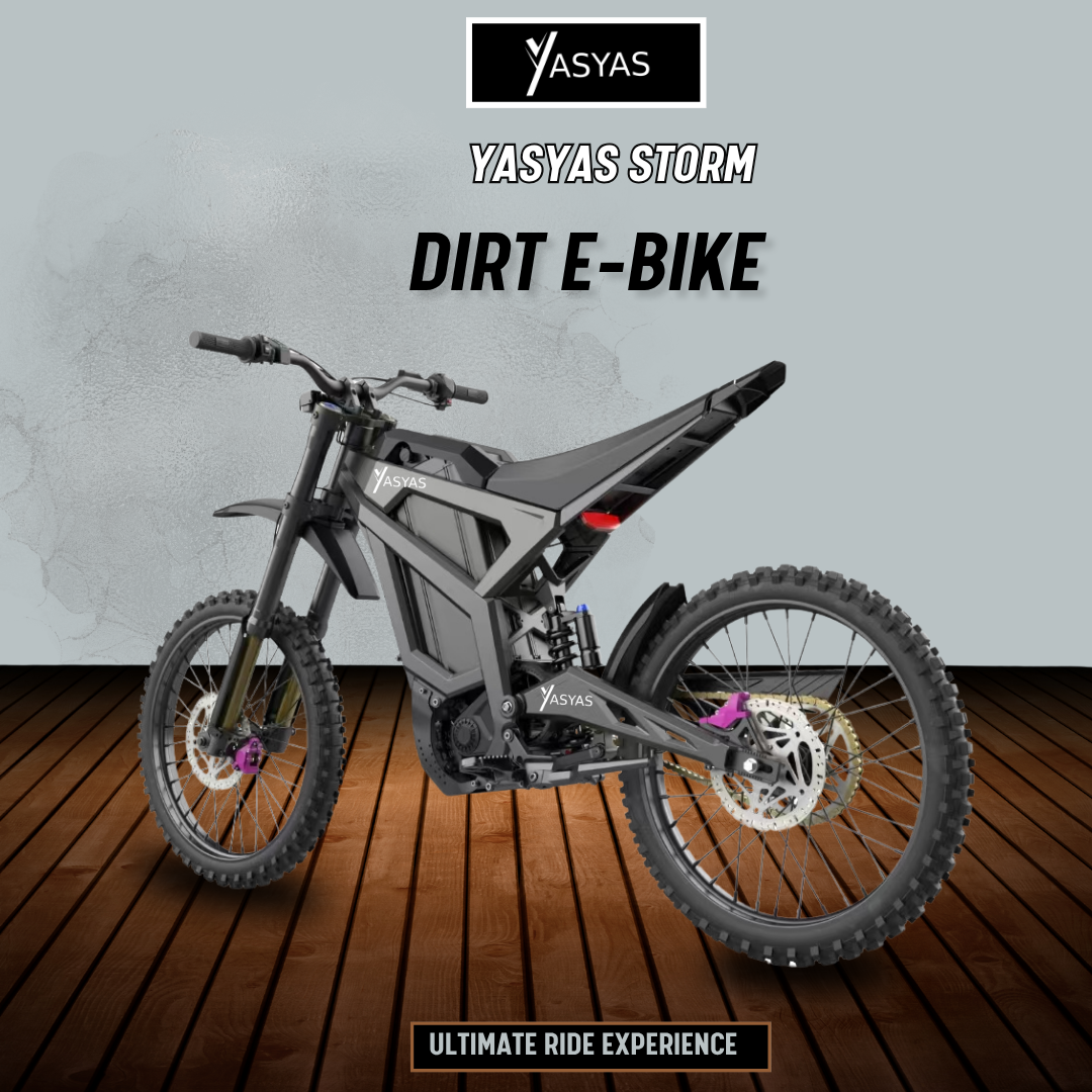 Yasyas OFF ROAD STORM 2025 (40 Days Free UK Delivery) – 5000W Electric Dirt Bike