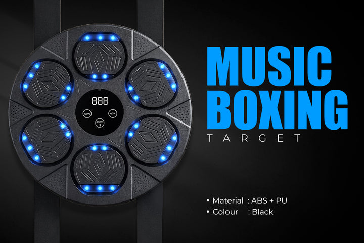 Music Boxing Machine for Adults with LED Targets