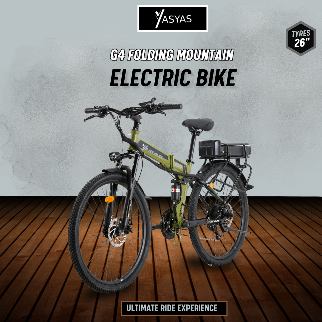 Yasyas G4 26" Folding Electric Mountain Bike