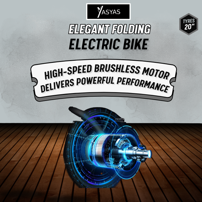 PRE ORDER YASYAS Electric bike, 20" Portable Bike