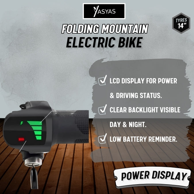 14" Yasyas Electric Bike