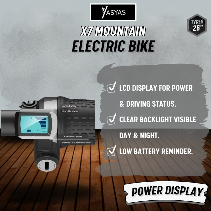 YASYAS Electric Mountain Bike