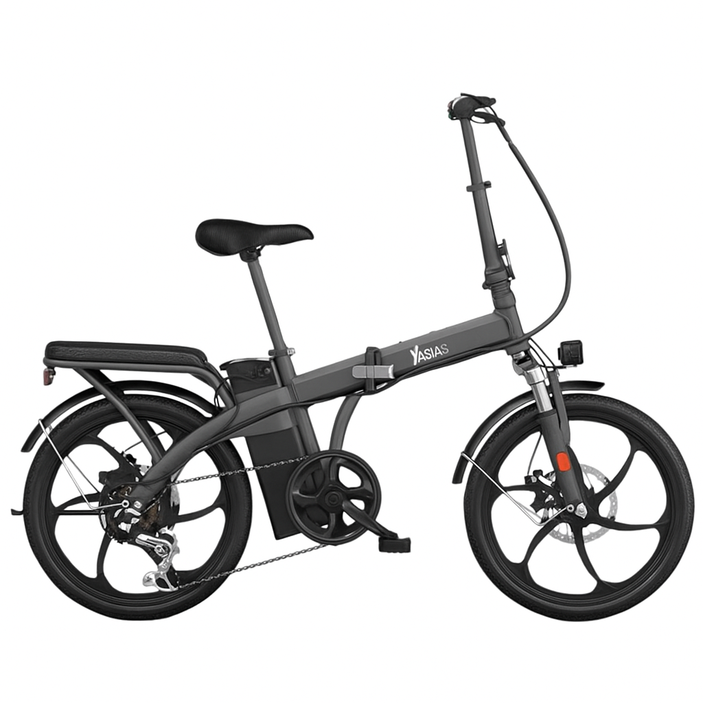 YASYAS Electric Bicycle, 20" Portable Bike - Folding Electric Bike