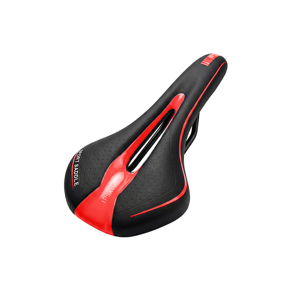 Comfortable Sports Bicycle Seat for E-Bike & Mountain Bike – Ergonomic Shock Absorbing Saddle for Road, MTB & Cycling Comfort