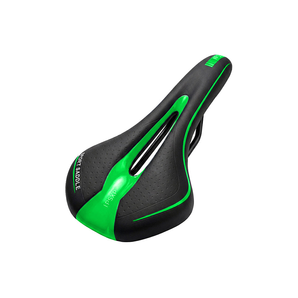 Comfortable Sports Bicycle Seat for E-Bike & Mountain Bike – Ergonomic Shock Absorbing Saddle for Road, MTB & Cycling Comfort