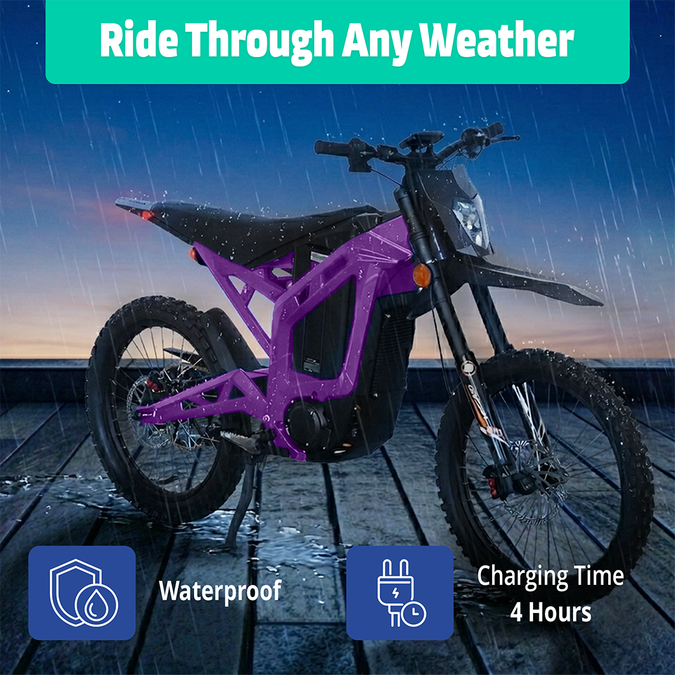 Yasyas Electric Bike for Adults 4000W 72V 40Ah Off Road Electric Bike