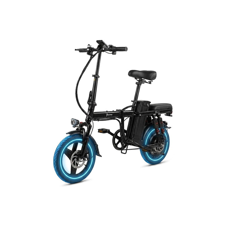 Yasyas Little Beast X Folding Electric Bike, 250W Powerful Motor, 48V 12A Removable Battery