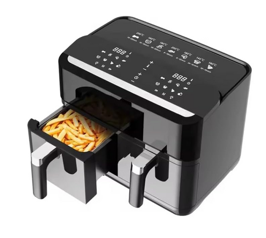 9L Air Fryer, Touch Screen Air Fryer, Double Air Fryer