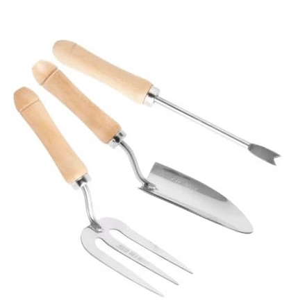 Garden Tool Set, 3-Piece Gardening Tools, Garden Hand Tools