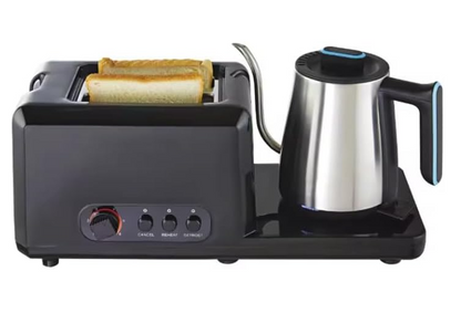 2-in-1 kettle and toaster, Multifunctional breakfast machine