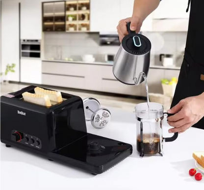 All-in-one breakfast machine, Kettle toaster set, Time-saving breakfast machine