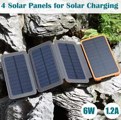 iPhone /Samsung power bank, Multi-panel solar charger