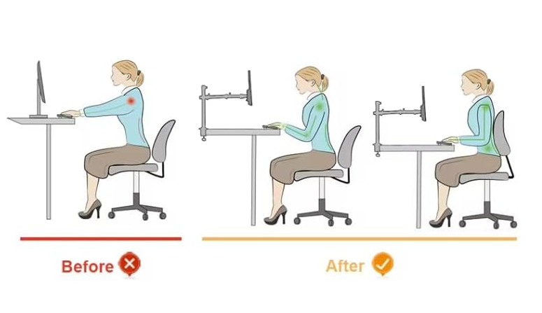 Electric Sit-Stand Desk, Office Standing Desk