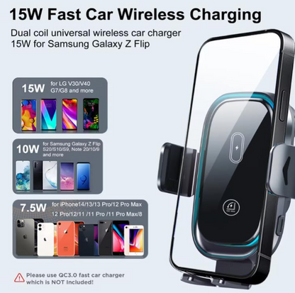 Fast Charging Phone Holder, Air Vent Phone Holder