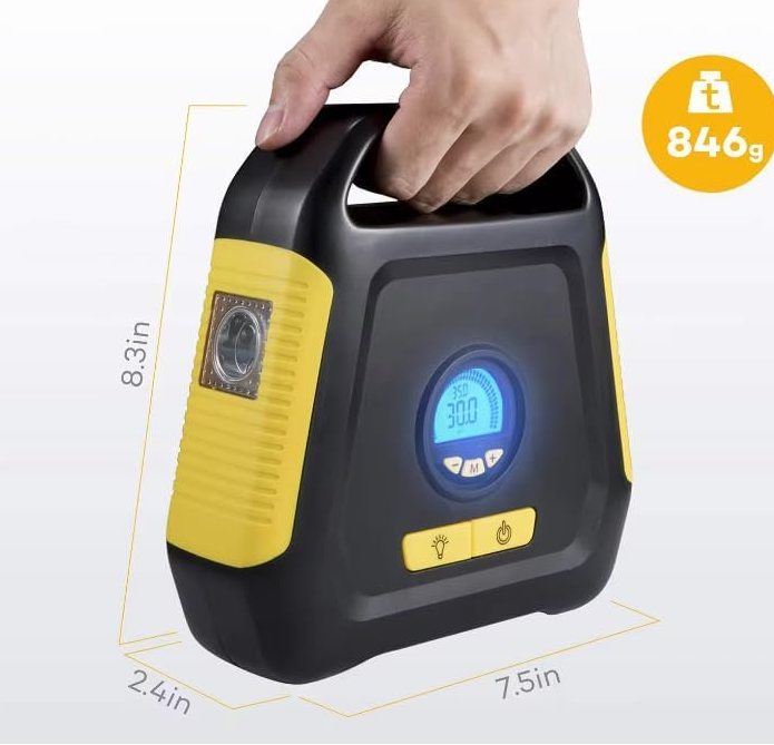 Auto Tire Inflator, Vehicle Air Compressor