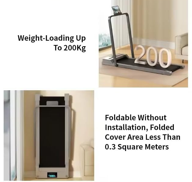 Foldable Treadmill, Office Workout Equipment