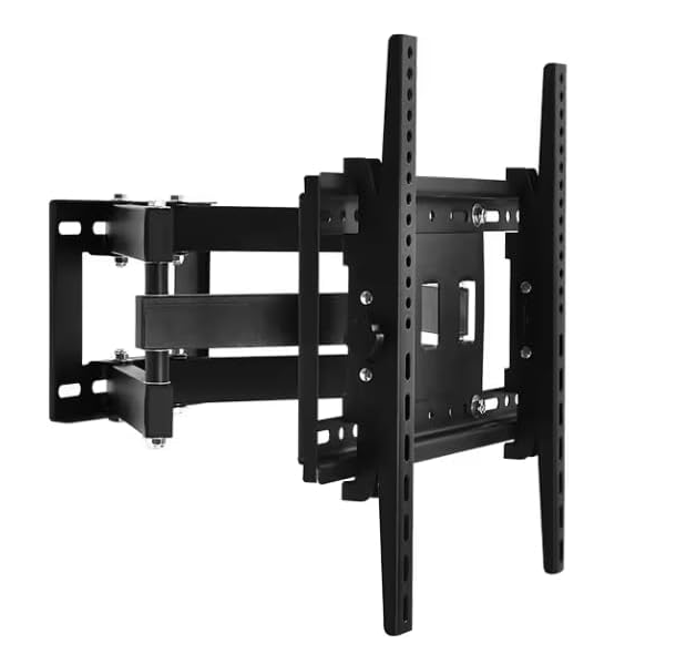 Rotary TV Wall Mount, Telescopic TV Bracket, 26-55" TV Mount, Universal Display Hanger, Extendable TV Mount