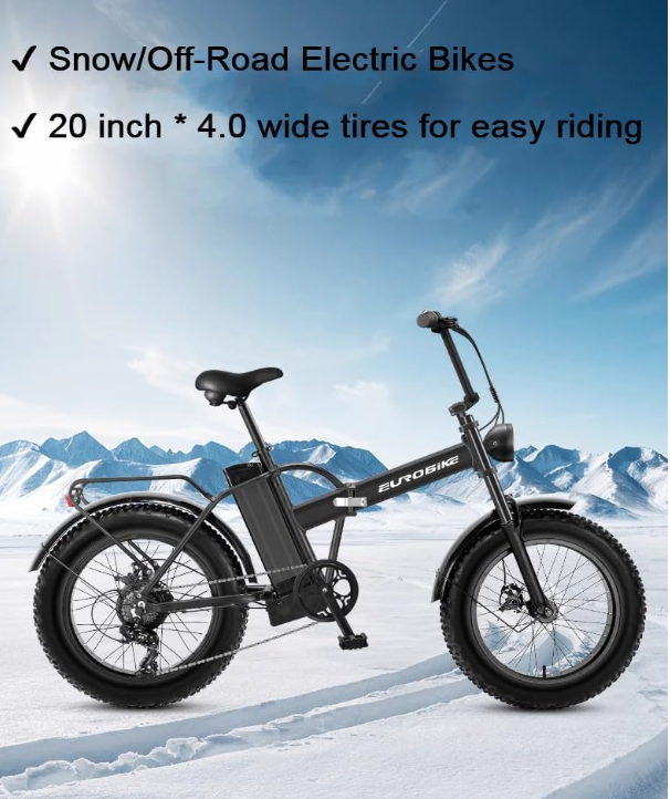 Compact Electric Commuter Bike