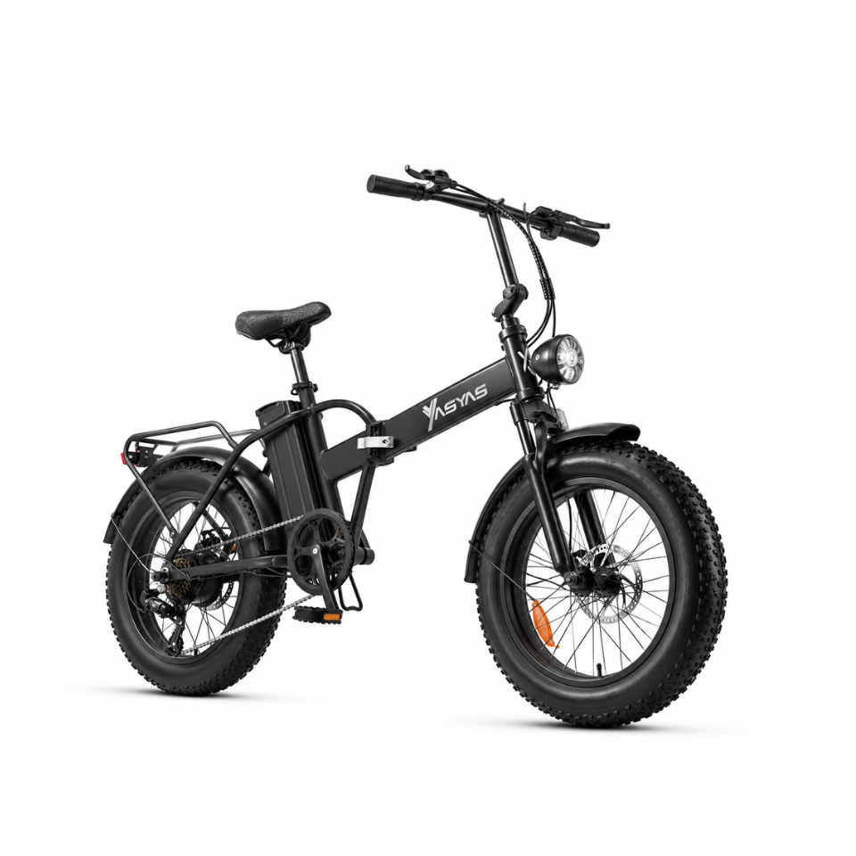 YASYAS HARLEY 20" Folding Electric Bike – 4.0 Fat Tire, 48V Battery, Foldable E-Bike