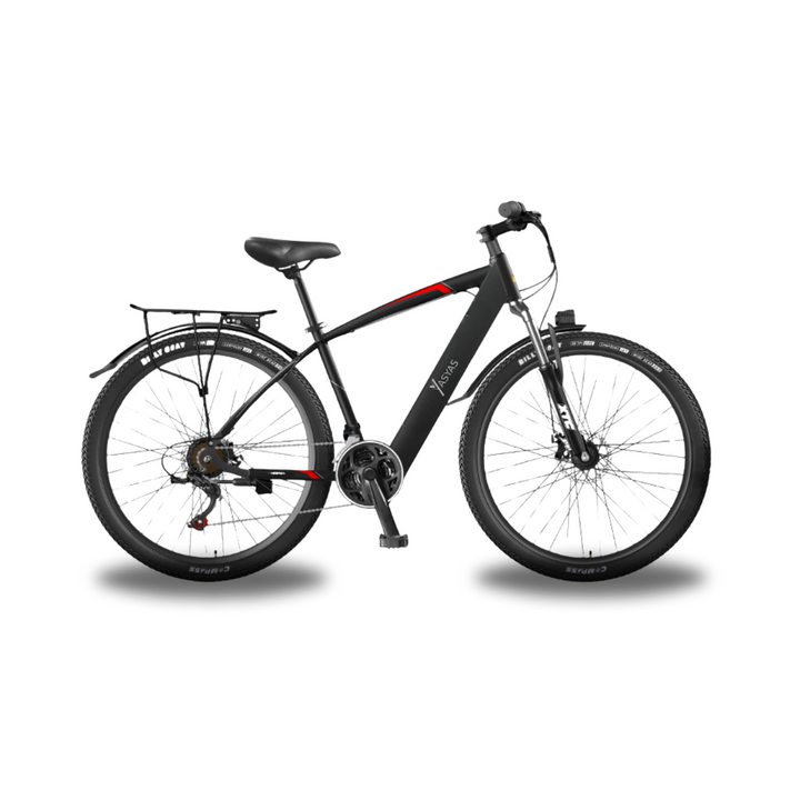 YASYAS X7 Electric Mountain Bike, Black