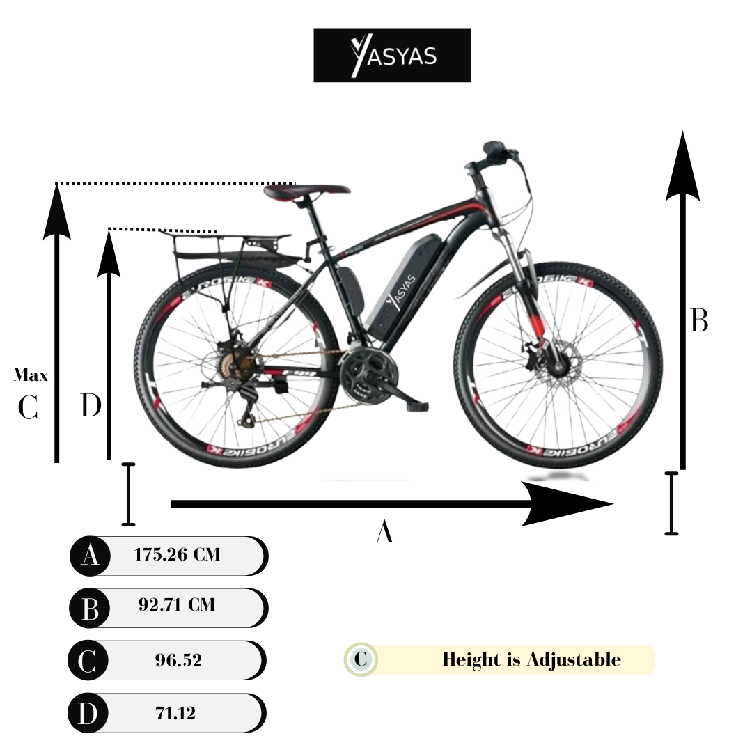 Yasyas E9 EMTB 26" Electric Mountain Bike