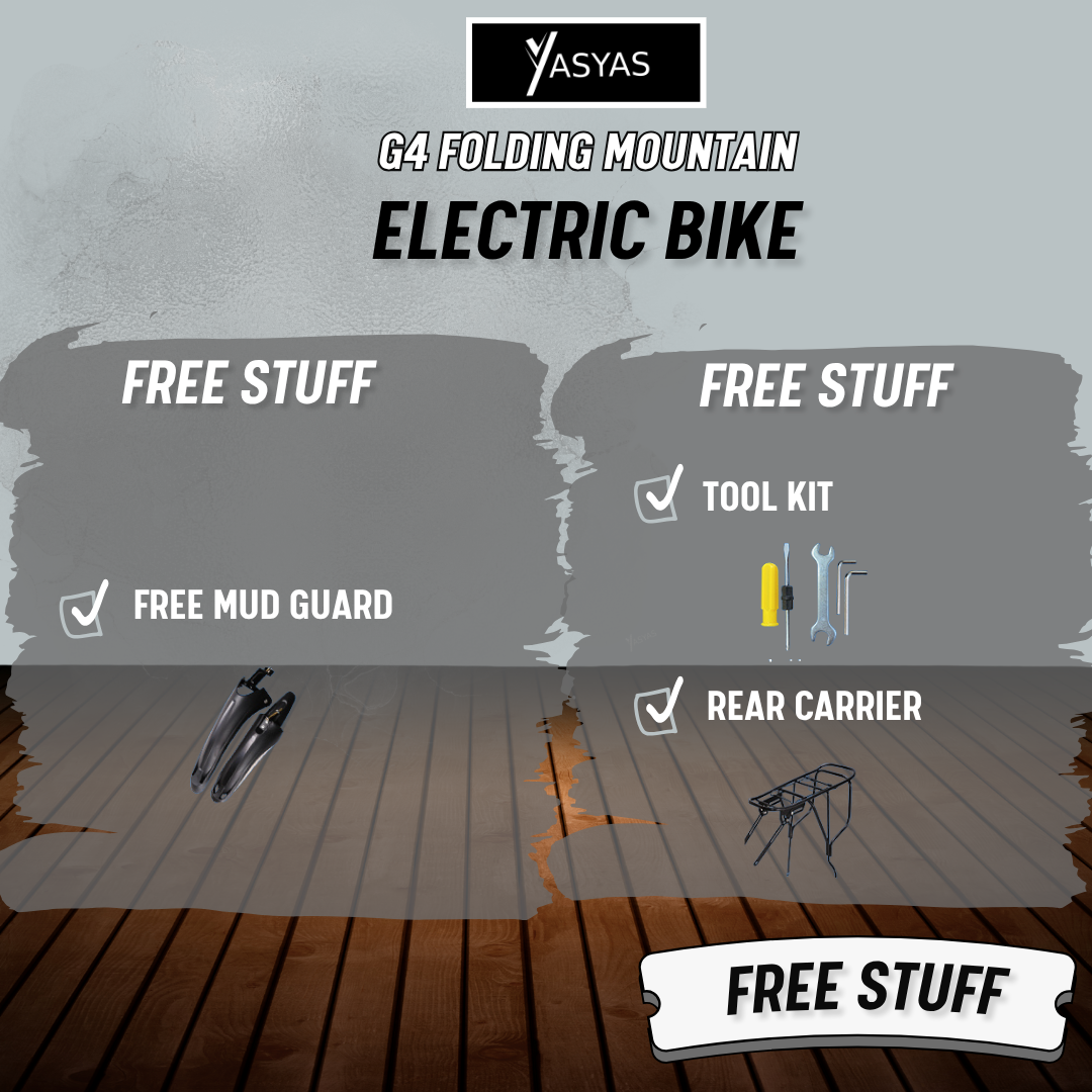Yasyas G4 26" faltbares elektrisches Mountainbike 