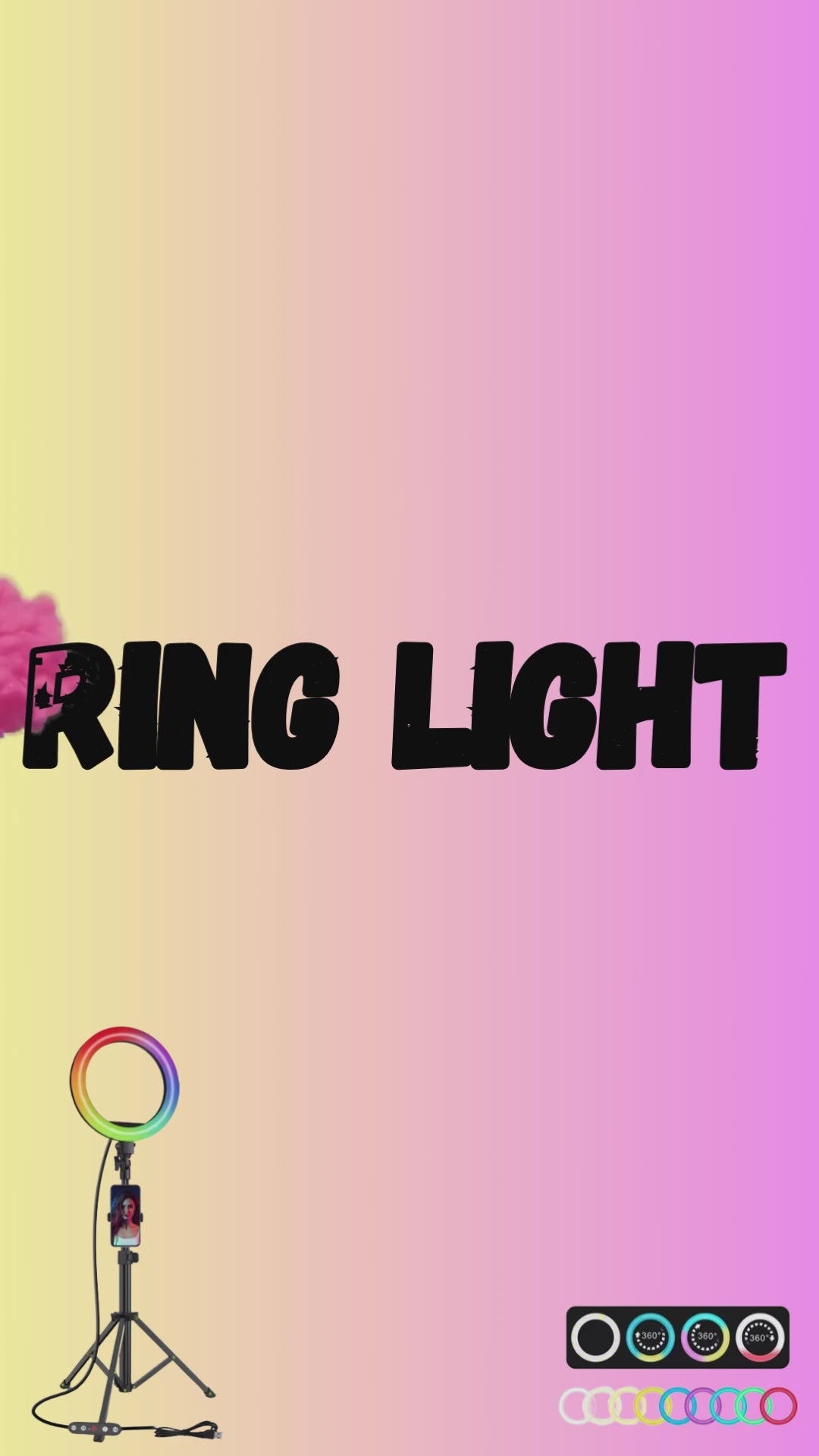 Photography Ring Light, TikTok Ring Light